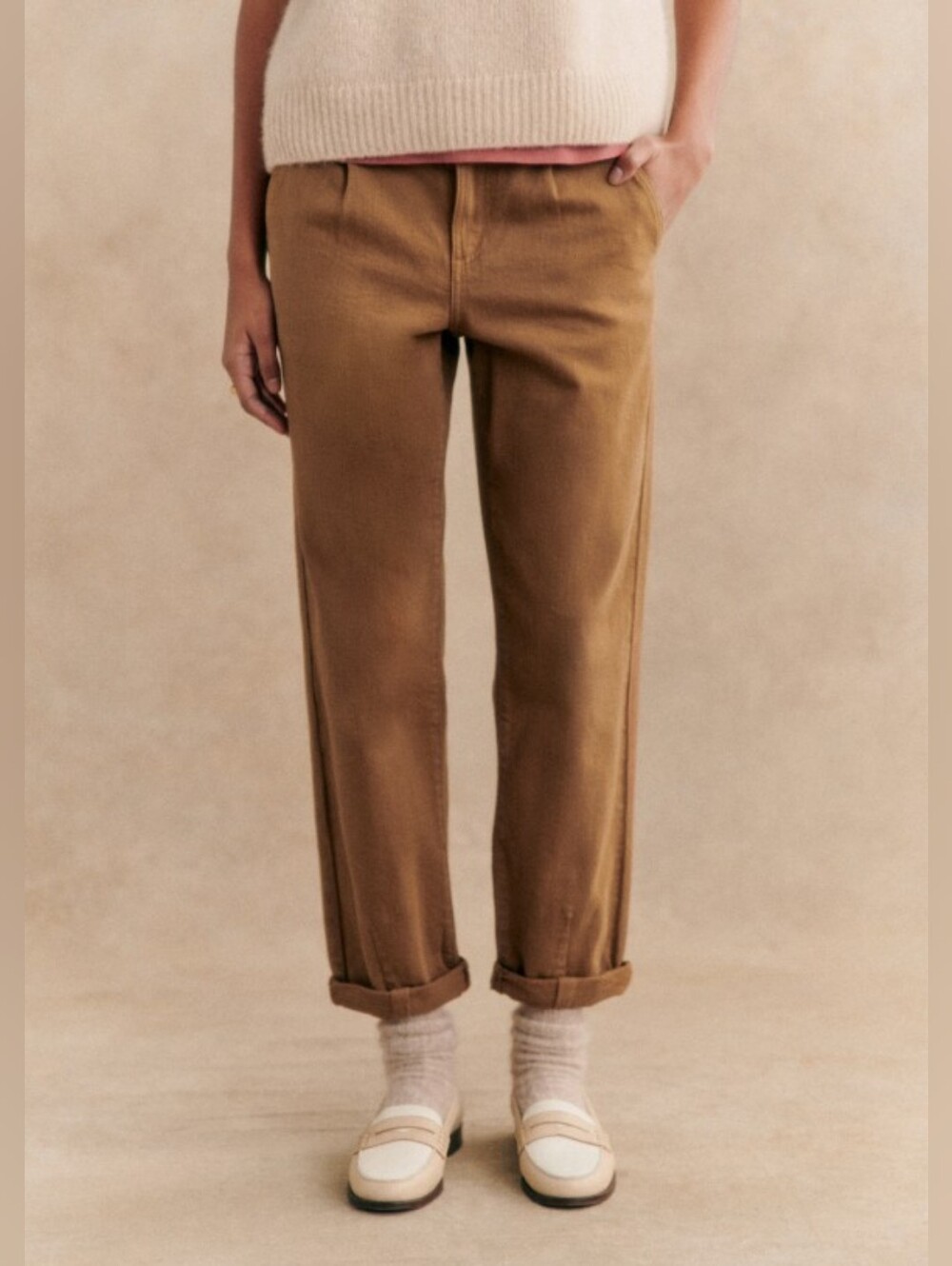 Sezane Manu Trousers Size 14 (EU 46)